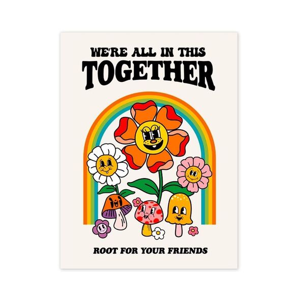 SALE Retro Vintage 50’s Style Flower Notebook - Picture 1 of 6